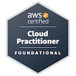 AWS Cloud Practitioner Certification Badge